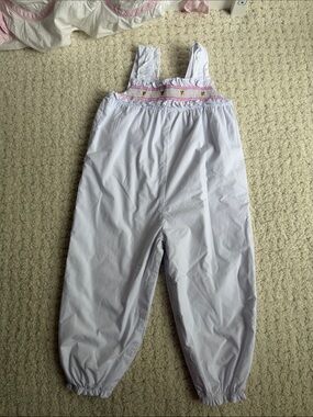The Beaufort Bonnet Company White Smocked Girls One-Piece